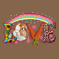 Easter Bunny Love With Rainbow Premium Tee | Teevron