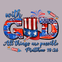 With God All Things Are Possible Usa Vintage Tee | Teevron