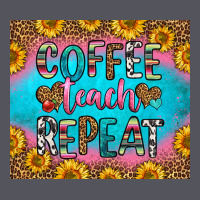 Coffee Teach Repeat Vintage Hoodie | Teevron