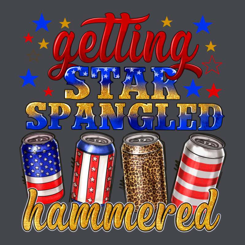 Getting Star Spangled Hammered Long Sleeve Tee by NancyCooperArtShop | Teevron