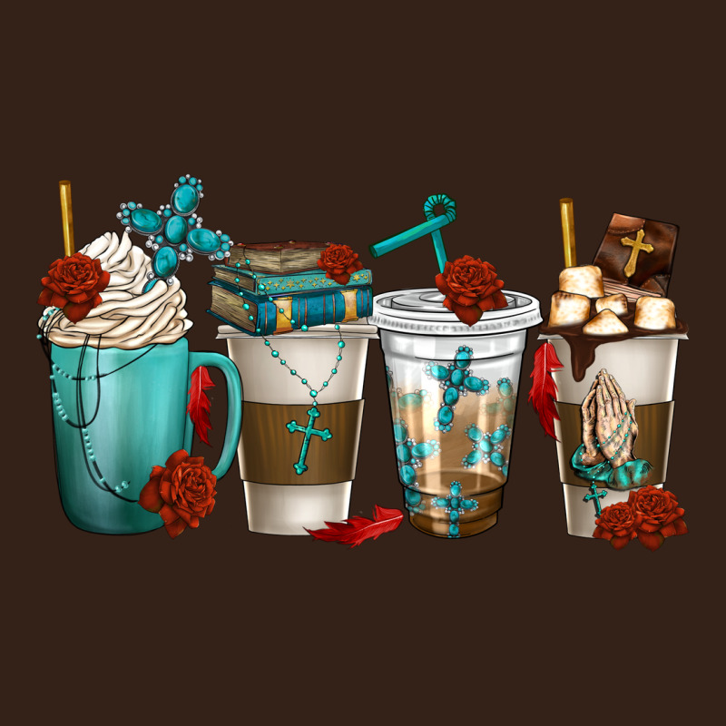 Faith Coffee Cups Heavy Core Tee by texasbilliewilder | Teevron