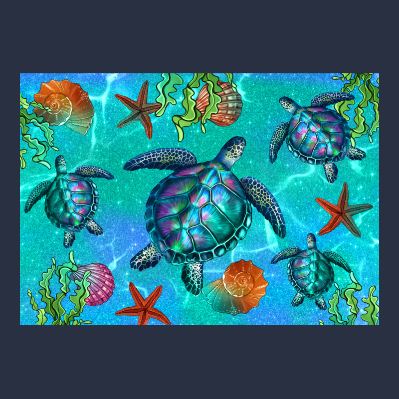 Turtle Seashells Starfish Heavyweight Sweatshirt by Artiststas | Teevron