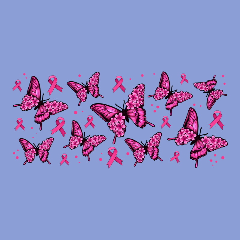 Breast Cancer Butterflies Long Sleeve Tee by Jasminsmagicworld | Teevron