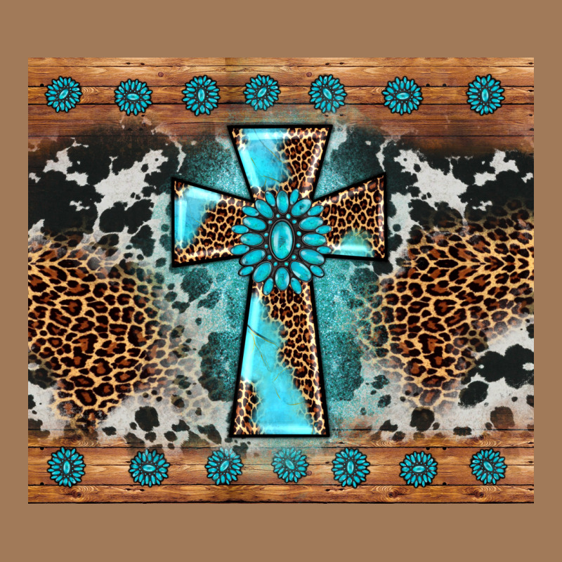 Gemstone Leopard Cross Classic Tee by AdoDesignShop | Teevron