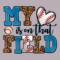 My Heart Is On That Field Baseball Vintage Tee | Teevron
