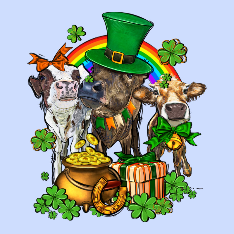 Little Cows And St Patricks Party Urban Heavy Tee by AdoDesignShop | Teevron