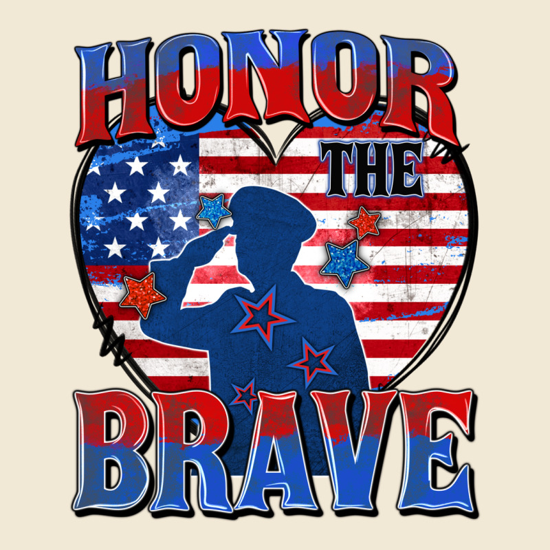Honor The Brave Premium Tee by Zillion Design Studio | Teevron