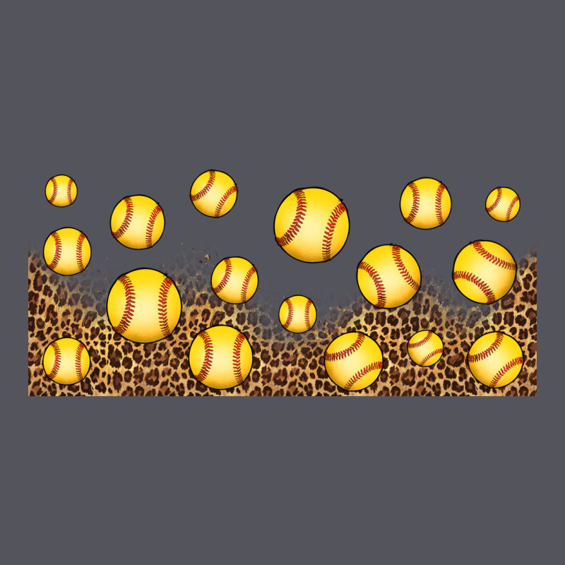 Leopard Softball 16oz Libbey Glass Vintage Hoodie by HRA Design Shop | Teevron