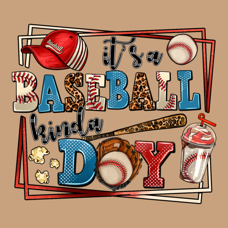 Its A Baseball Kinda Day Vintage Tee by AdoDesignShop | Teevron