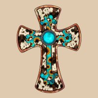 Cowhide Gemstone  Cross Heavyweight Sweatshirt | Teevron