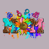Pride Lesbian Gay Mom Sunflower Vintage Tee | Teevron