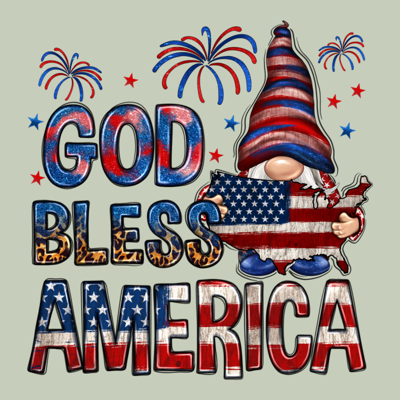 God Bless America Long Sleeve Tee by NancyCooperArtShop | Teevron
