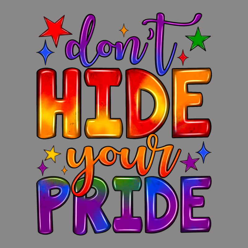Don't Hide Your Pride Vintage Tee by JahusDesignShop | Teevron