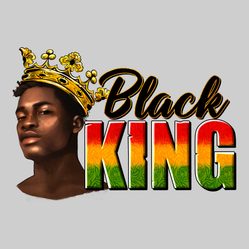 Afro Man Black King Premium Tee by texasbilliewilder | Teevron