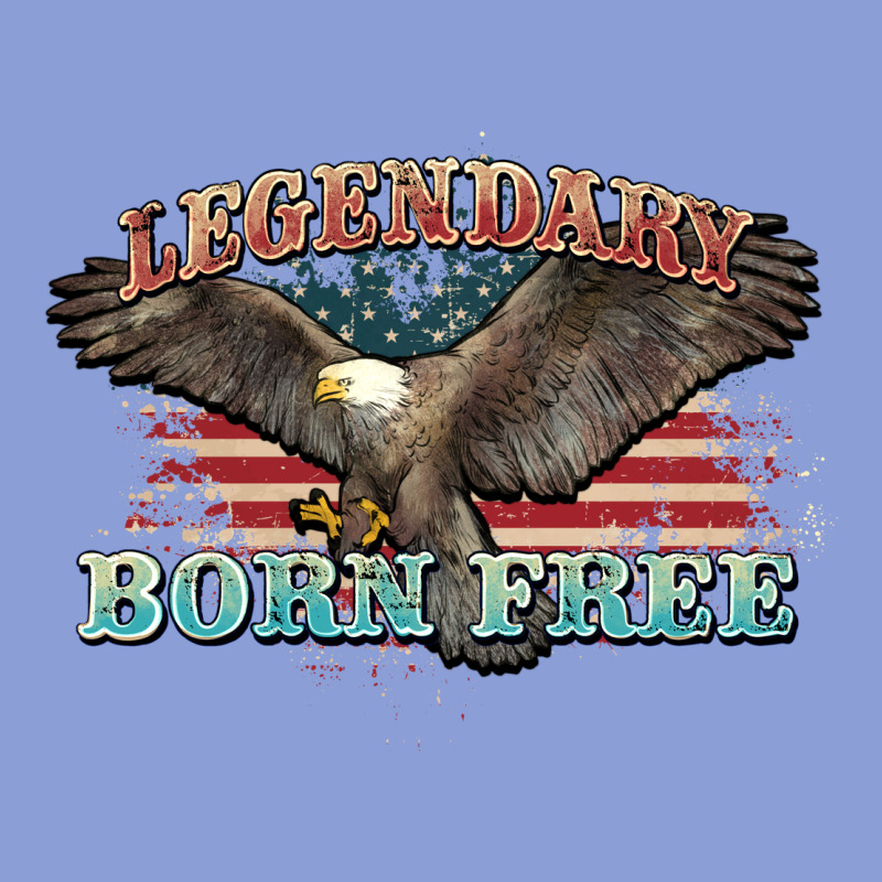 Legendary Born Free Eagle Long Sleeve Tee by NancyCooperArtShop | Teevron