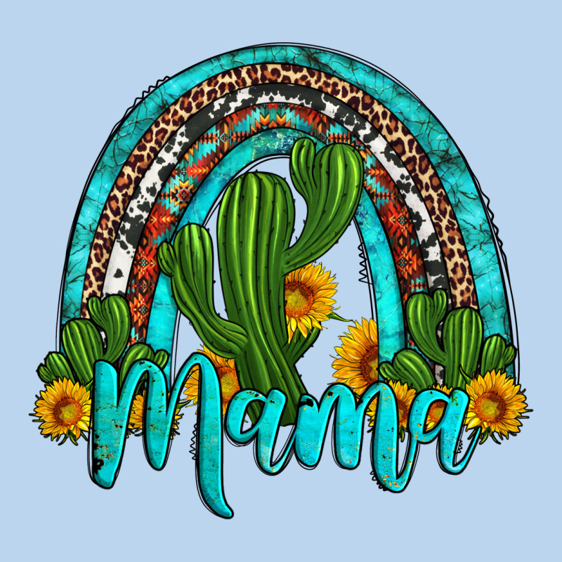 Western Cactus And Sunflower Mama Rainbow Classic Tee by Artiststas | Teevron