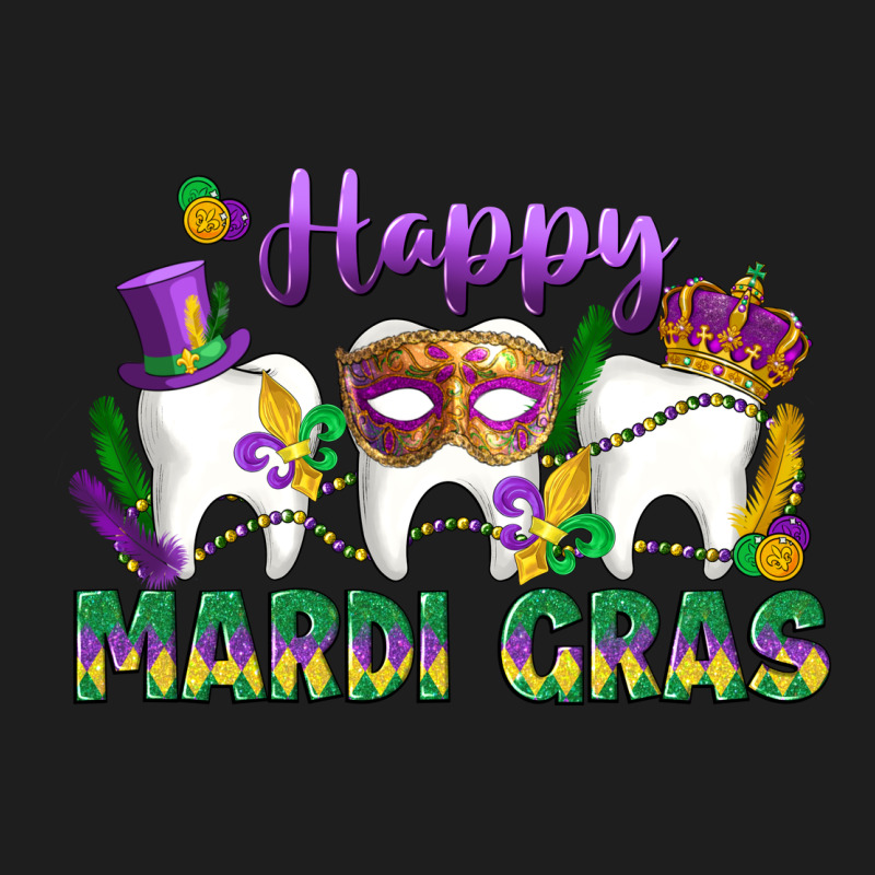 Mardi Gras Celebration With Teeth Heavyweight Hoodie by LillyAllenDesigns | Teevron