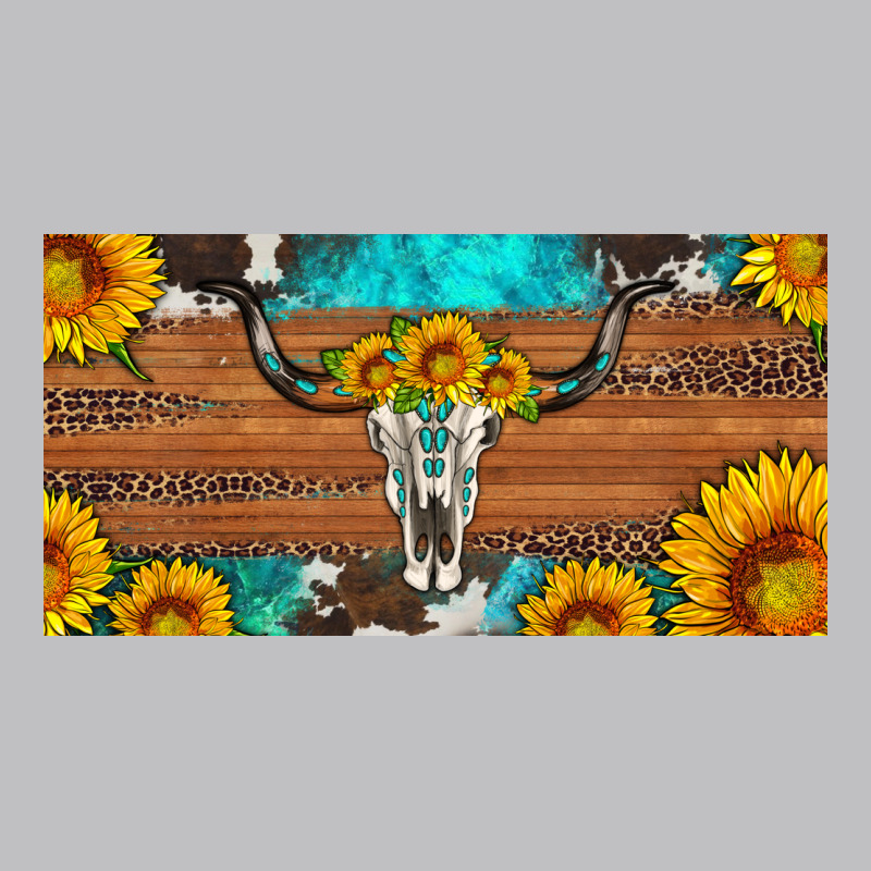 Longhorn Bull Skull License Plate Classic Tee by Artiststas | Teevron