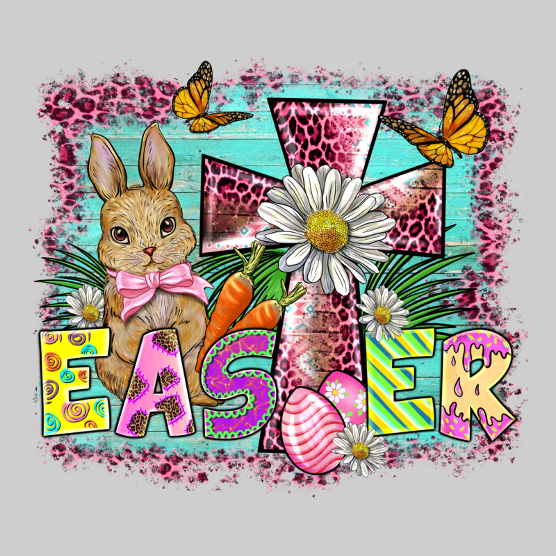 Easter Cross Background Premium Tee by BarkalooDesign | Teevron
