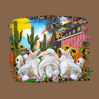 Easter Farm With Bunnies Premium Tee | Teevron