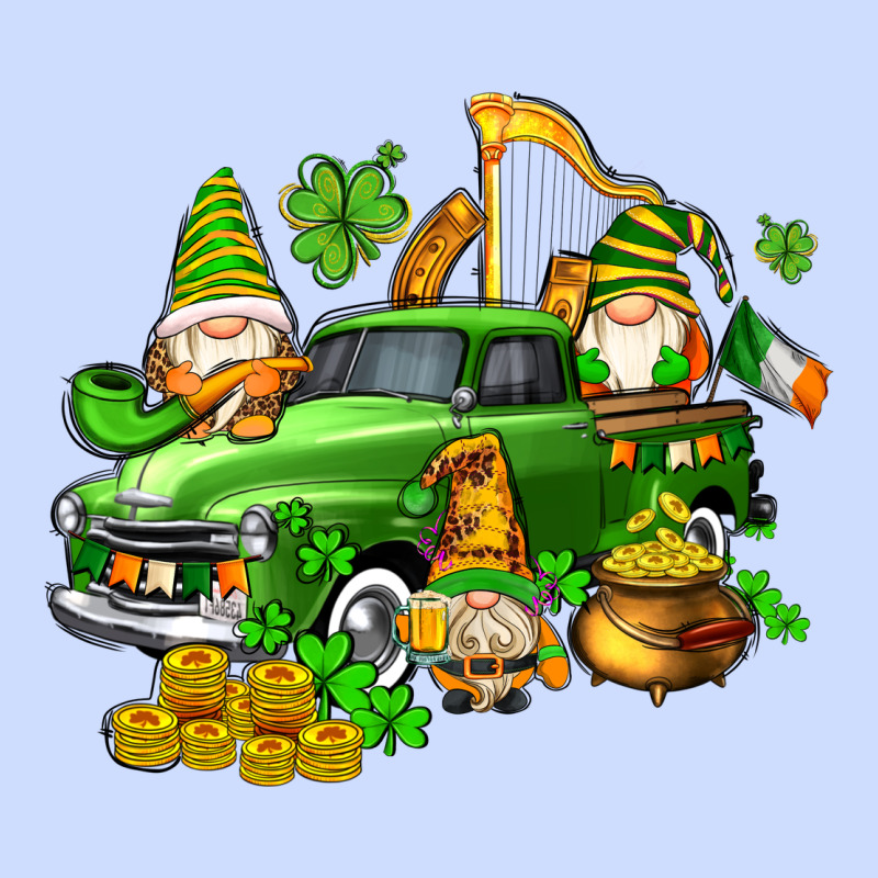 St Patricks Gnomes  With Farm Truck Urban Heavy Tee by AdoDesignShop | Teevron