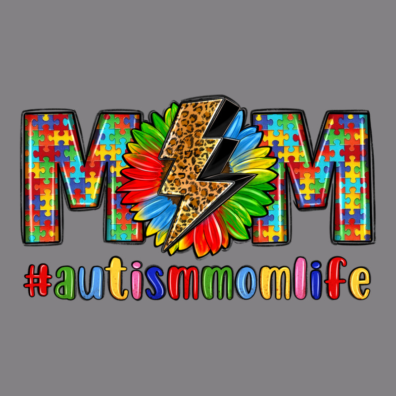 Empowering Autism Mom Life Heavyweight Hoodie by LillyAllenDesigns | Teevron