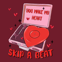 Heart Record Player Zipper Hoodie | Teevron
