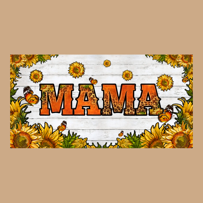Sunflowers And Butterflies Mama License Plate Vintage Hoodie by HRA Design Shop | Teevron
