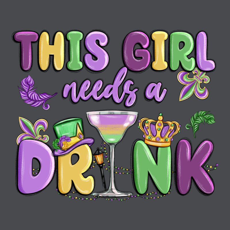 This Girl Needs A Drink Zipper Hoodie by MaliasSmallBusiness | Teevron