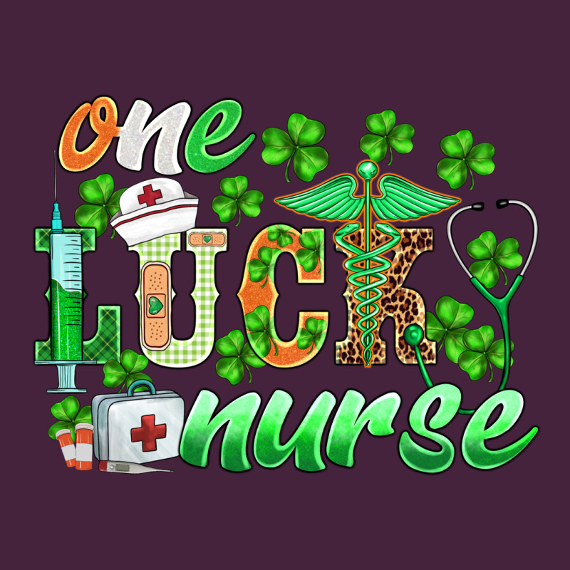 St.patricks One Lucky Nurse Long Sleeve Tee by BarkalooDesign | Teevron