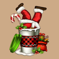 Santa Claus In A Coffee Cup Vintage Hoodie | Teevron