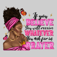 Afro Woman Bun And Religion Faith Prayer Premium Tee | Teevron