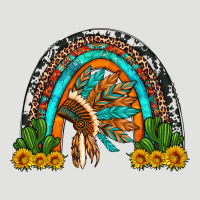 Indian Headdress Cactus And Sunflowers Rainbow Classic Tee | Teevron