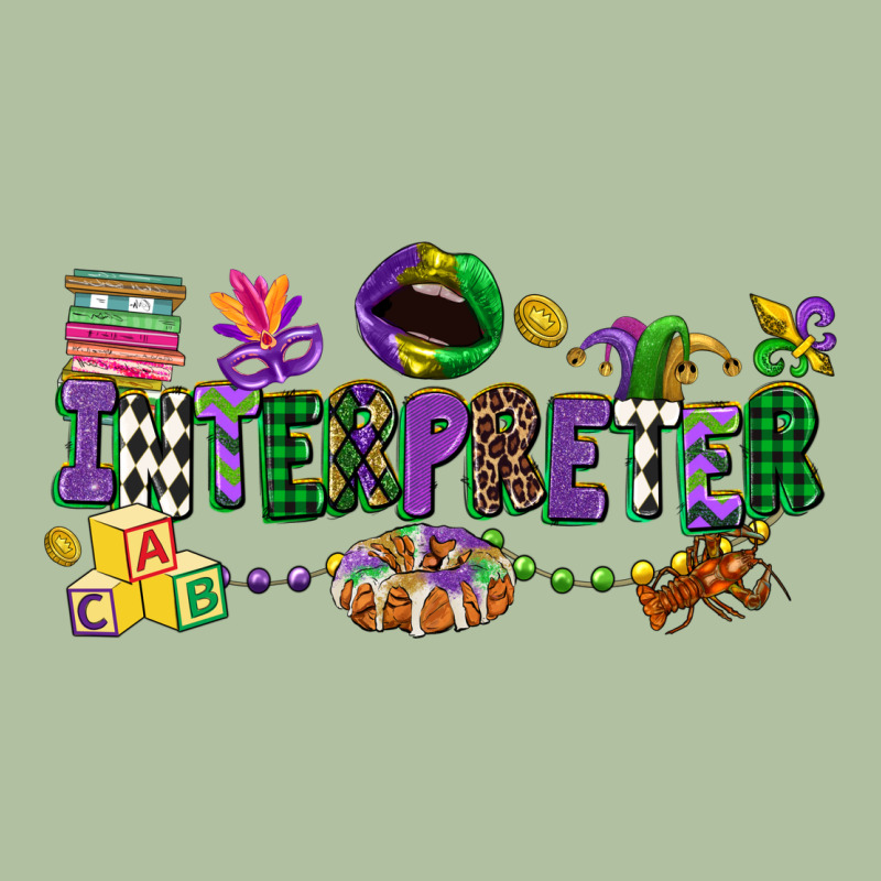 Interpreter Mardi Gras Urban Hoodie by CowGirlArtShop | Teevron