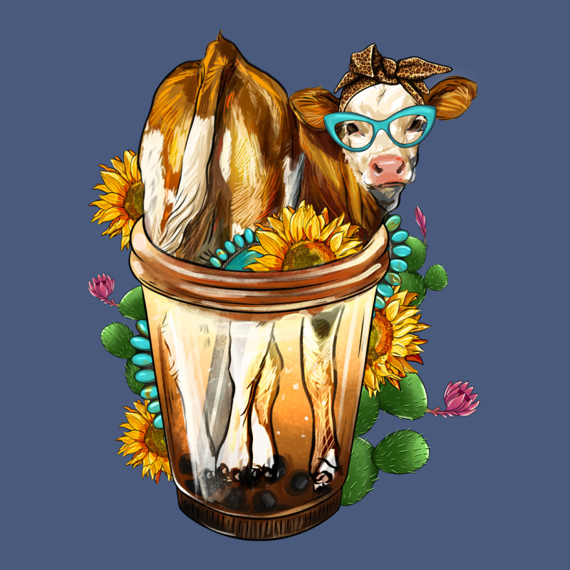 Simmental Cow Bobba Cup Vintage Hoodie by FaDigitalArtStudio | Teevron