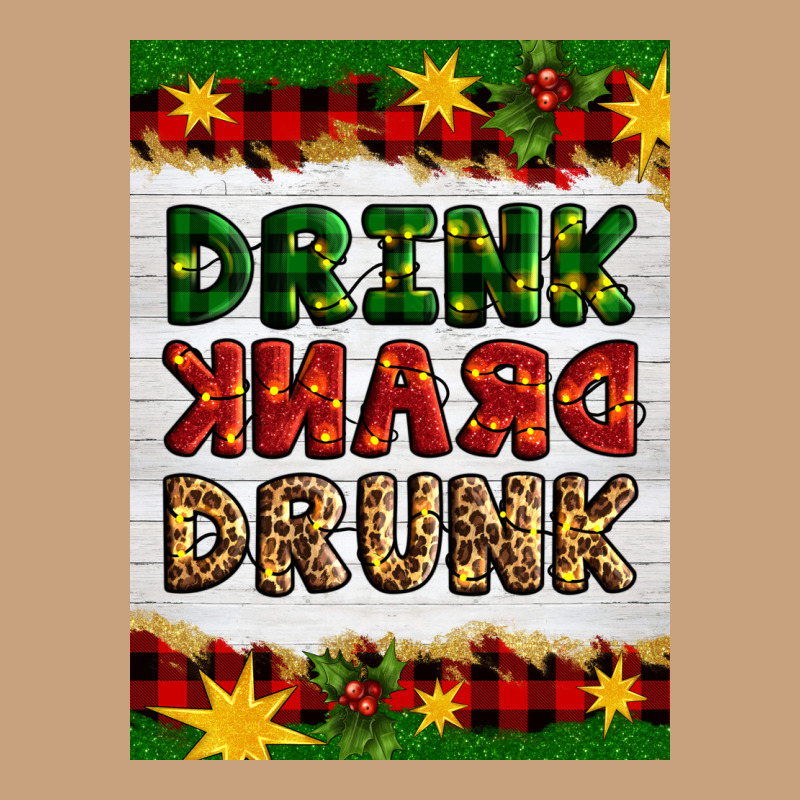 Christmas Drink Drank Drunk Vintage Tee by Artiststas | Teevron