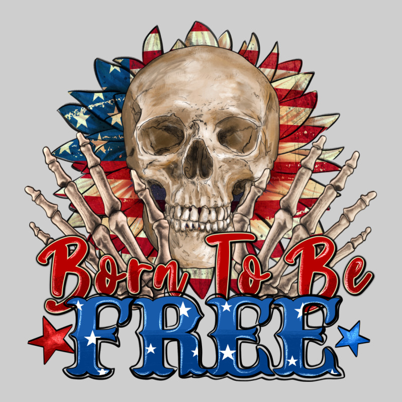 Born To Be Free Skeleton Premium Tee by Zillion Design Studio | Teevron