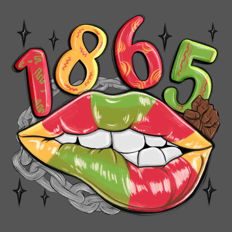 1865 Juneteenth Lips Zipper Hoodie by MaliasSmallBusiness | Teevron