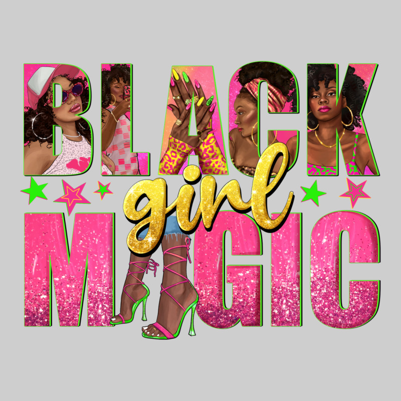 Black Girl Magic With Afro Black Women Premium Tee by texasbilliewilder | Teevron