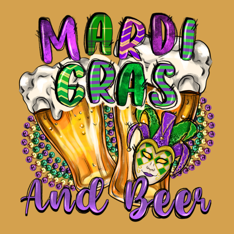 Mardi Gras And Beer Urban Hoodie by CowGirlArtShop | Teevron