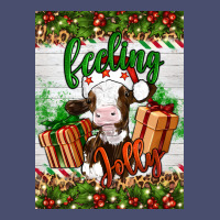 Christmas Feeling Jolly Cow Vintage Tee | Teevron