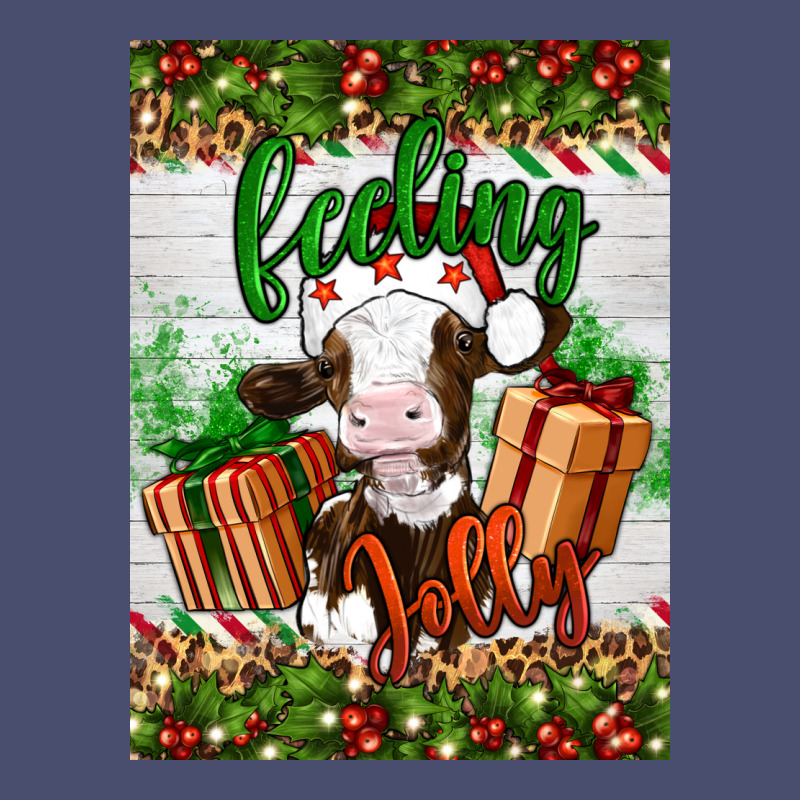 Christmas Feeling Jolly Cow Vintage Tee by Artiststas | Teevron