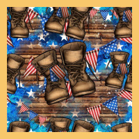 4th Of Juky Veteran Boots Seamless Pattern Vintage Hoodie | Teevron