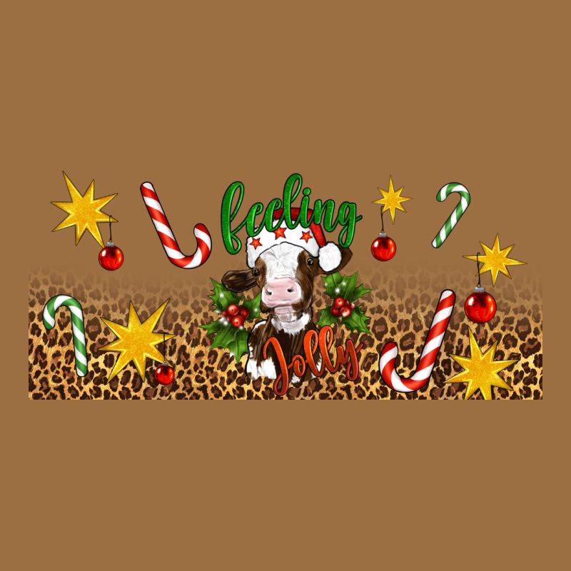 Christmas Feeling Jolly Cow Vintage Tee by Artiststas | Teevron
