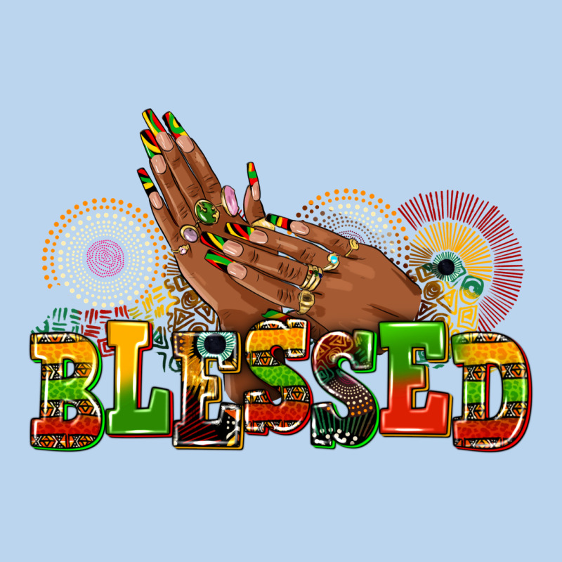 Blessed Afro Woman Hands Classic Tee by AdoDesignShop | Teevron