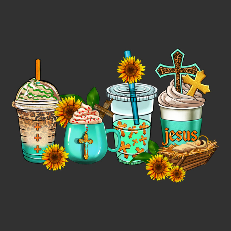 Jesus Coffee Cups Urban Heavy Tee by AdoDesignShop | Teevron