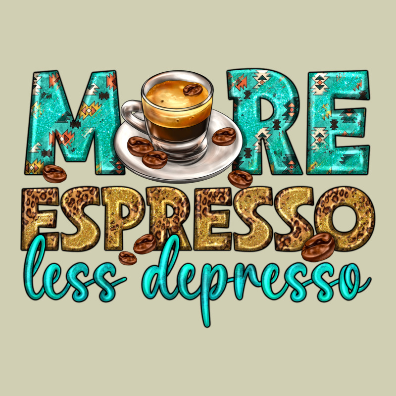 More Espresso Less Depresso Western Heavy Core Tee by texasbilliewilder | Teevron