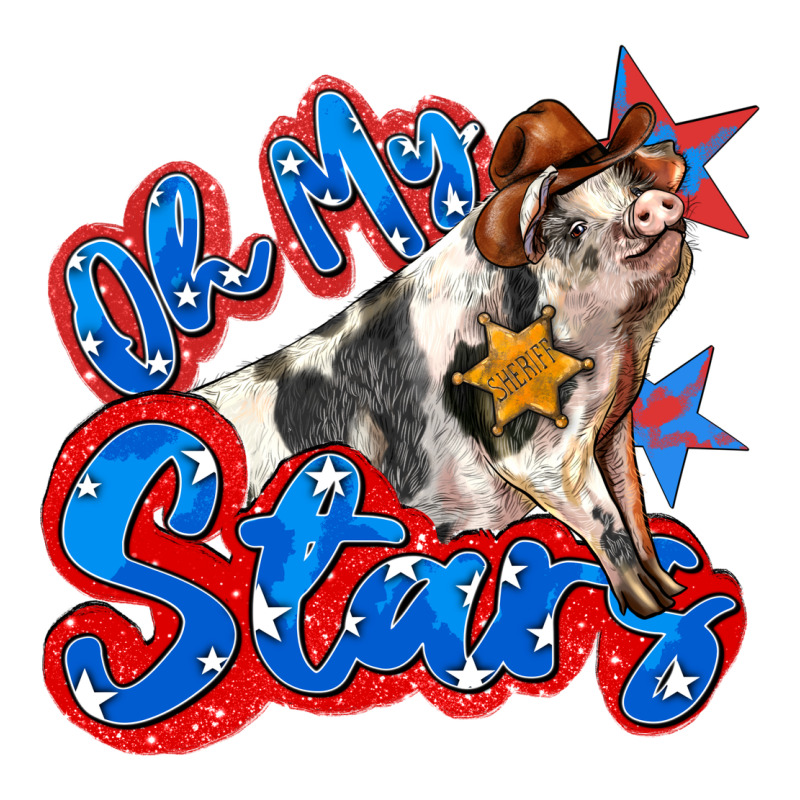 Oh My Stars Pig Premium Tee by Zillion Design Studio | Teevron