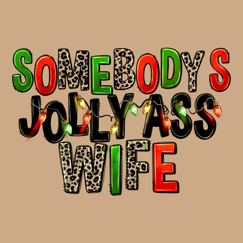 Somebody's Jolly Ass Wife Vintage Hoodie by FaDigitalArtStudio | Teevron