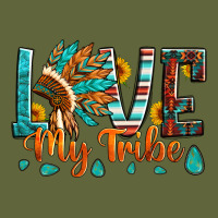 Love My Tribe Native American Indian Headdress Classic Tee | Teevron